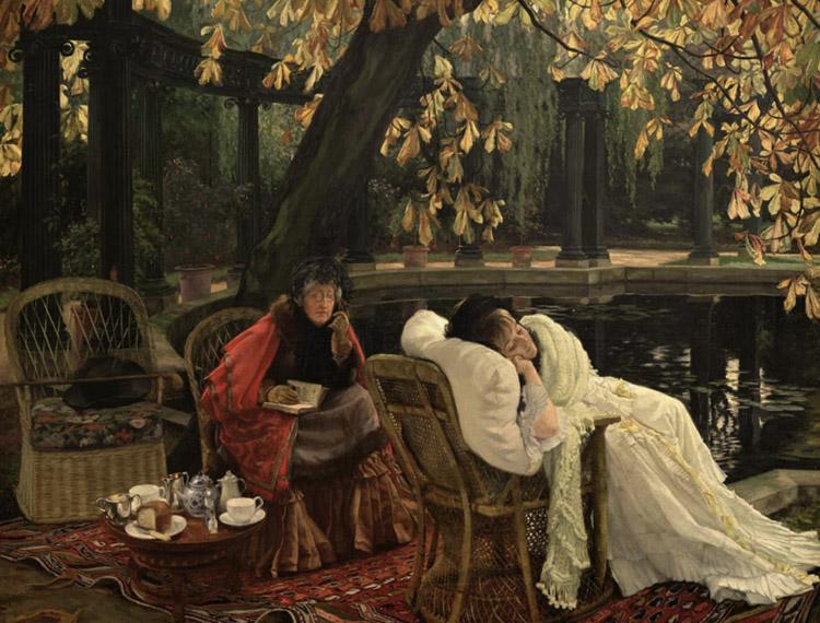 James Tissot A Convalescent (nn01) oil painting image